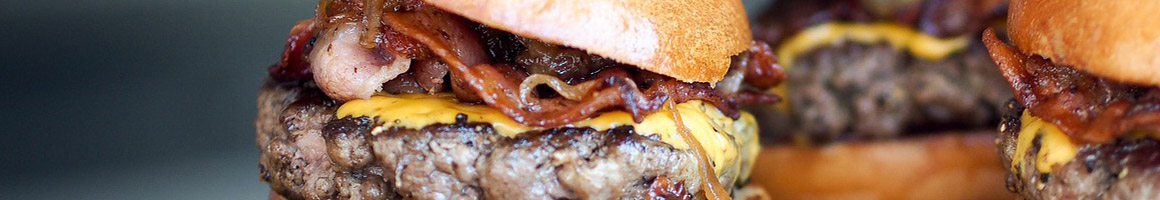 Eating Burger at Cheeseburger Bobby's restaurant in Canton, GA.